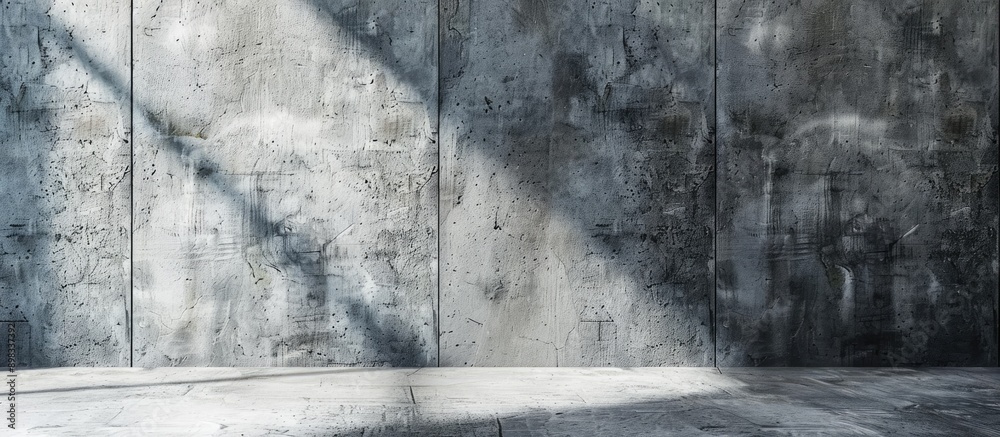 Aufkleber copy space image on a textured concrete wall background