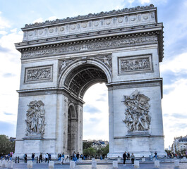 Obraz premium France. Paris. Triumphal Arch. Attractions