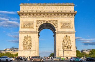 Obraz premium France. Paris. Triumphal Arch. Attractions