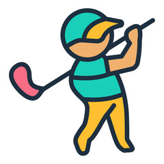 Youth Golf Clinic Icon