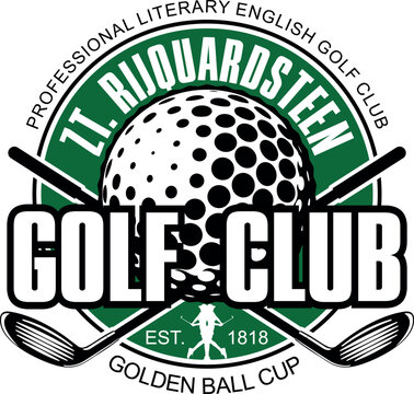 Golf club emblem ZT