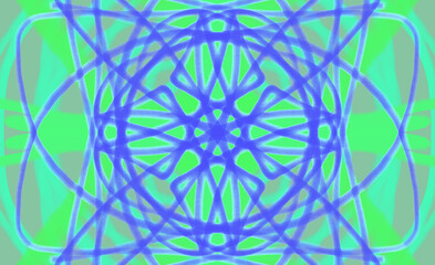 異世界へのゲートをイメージした抽象的なイラスト背景