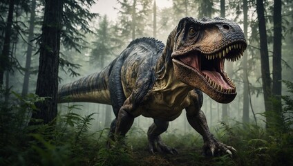 Fototapeta premium Tyrannosaurus rex dinosaur, T-Rex, T. rex