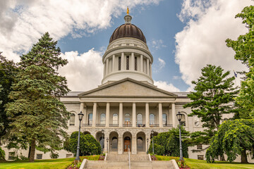 State Capitol Building in Augusta, Maine