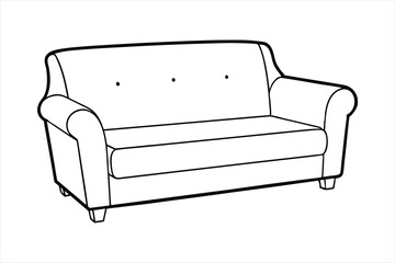 couch vector illustration