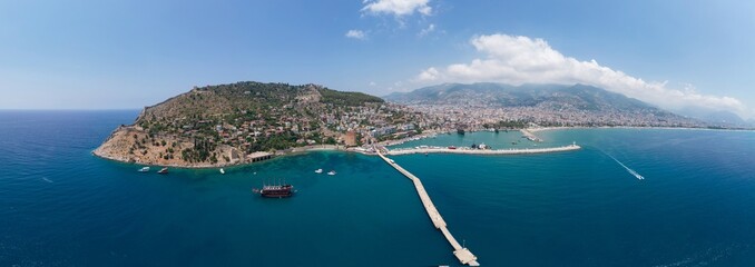 Alanya panorama, Turcja