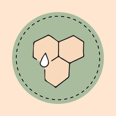 mask. skin. face. facial skin care. mask. clean skin. gel. oil. fabric mask. clay. structure. vector. frame. poster. doodle. postcard. sticker. colored. chemistry. natural. fat. rash.