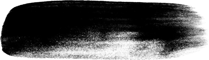 brush stroke isolated on white background