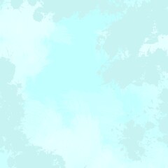 Fototapeta premium abstract blue watercolor background