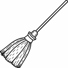  Line art of Broom 