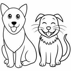 cat and dog 