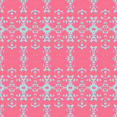 seamless pattern with snowflakes