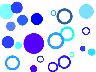 abstract background with circles