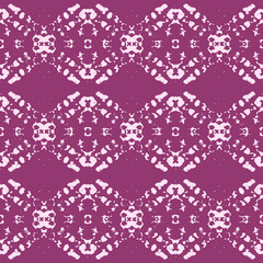 Old wallpaper on the wall.