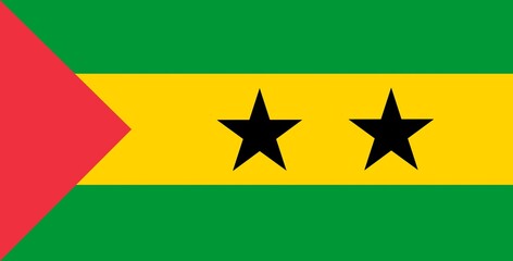 flag of sao tome principe, country flag, flag