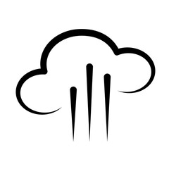 Smoke icon template