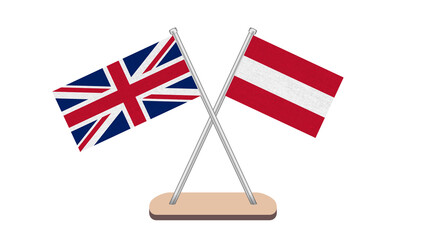 Austria UK ko United Kingdom Great Britain Flag