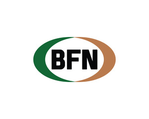 BFN logo design vector template. BFN logo design.