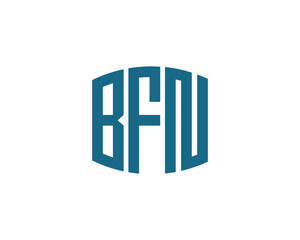 BFN logo design vector template. BFN logo design.