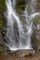 Waterfall called La Escalera. Jardin, Jardín, Antioquia, Colombia.