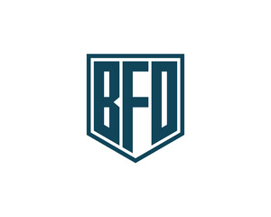 BFO logo design vector template. BFO logo design.
