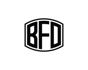 BFO logo design vector template. BFO logo design.