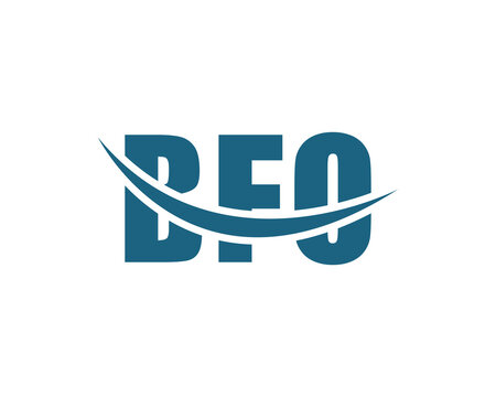 BFO logo design vector template. BFO logo design.