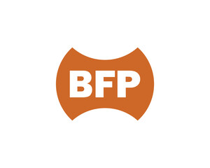BFP logo design vector template. BFP logo design.
