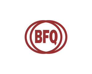 BFQ logo design vector template, BFQ logo design.