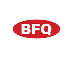 BFQ logo design vector template, BFQ logo design.