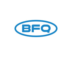 BFQ logo design vector template, BFQ logo design.