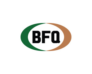 BFQ logo design vector template, BFQ logo design.