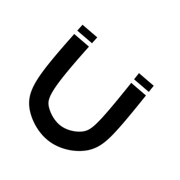 recommend clip art: magnet icon vector with flat design