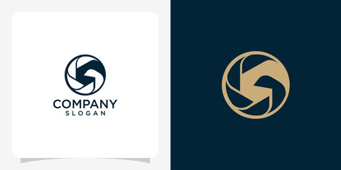 initial letter g abstract monogram logo vector design