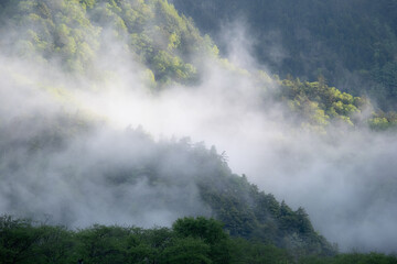 山の風景