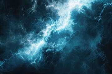 Obraz premium Blue mist background, smoke haze textured backdrop graphic resource illustration, foggy backgrounds color, generated ai