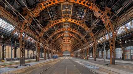 A view of a modern glass skylight with geometric metal framing, showing natural light coming through the ceiling