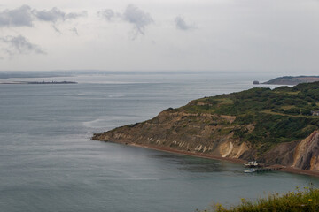 Alum Bay and the Solent, Isle of Wight