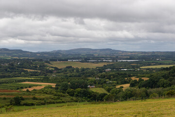 The view from Brading Down, Isle of Wight