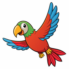 parrot vector
