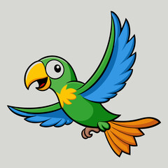 parrot vector