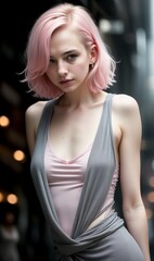 Beautiful European Female Model