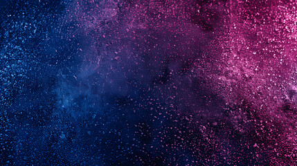 Fototapeta premium Dark blue magenta pink purple grainy background with noisy texture for colorful web banner backdrop design