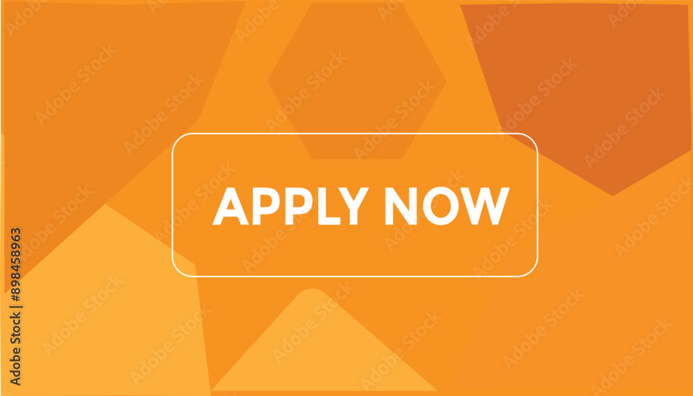 Wall mural apply now button web banner templates. vector illustration