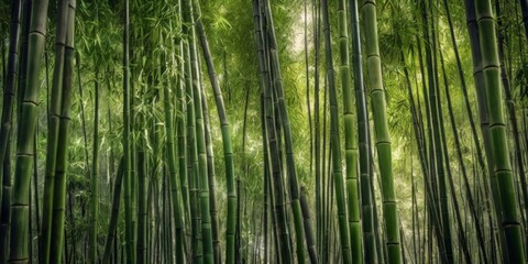 Fototapeta premium Bamboo Wilderness