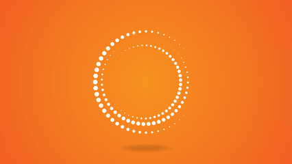 Dynamic Spiral Sound Wave Rhythm Vector Art.