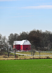 red barn