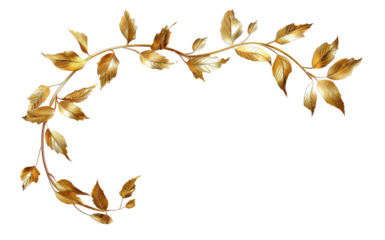 Decorative frame floral, leaves, wedding greeting card, invitation isolated on transparent