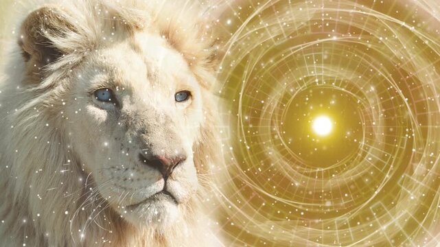 Golden Lion's Gate Meditation Visualization, Video, Visualizer
