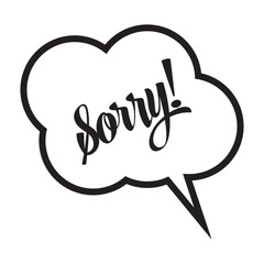 Doodle speech balloon with text. Cute line manga style cloud illustration. Hand drawn comic talk bubble frames. Line vector icons. Simple designed dialog box. vector illustration. EPS 10/AI